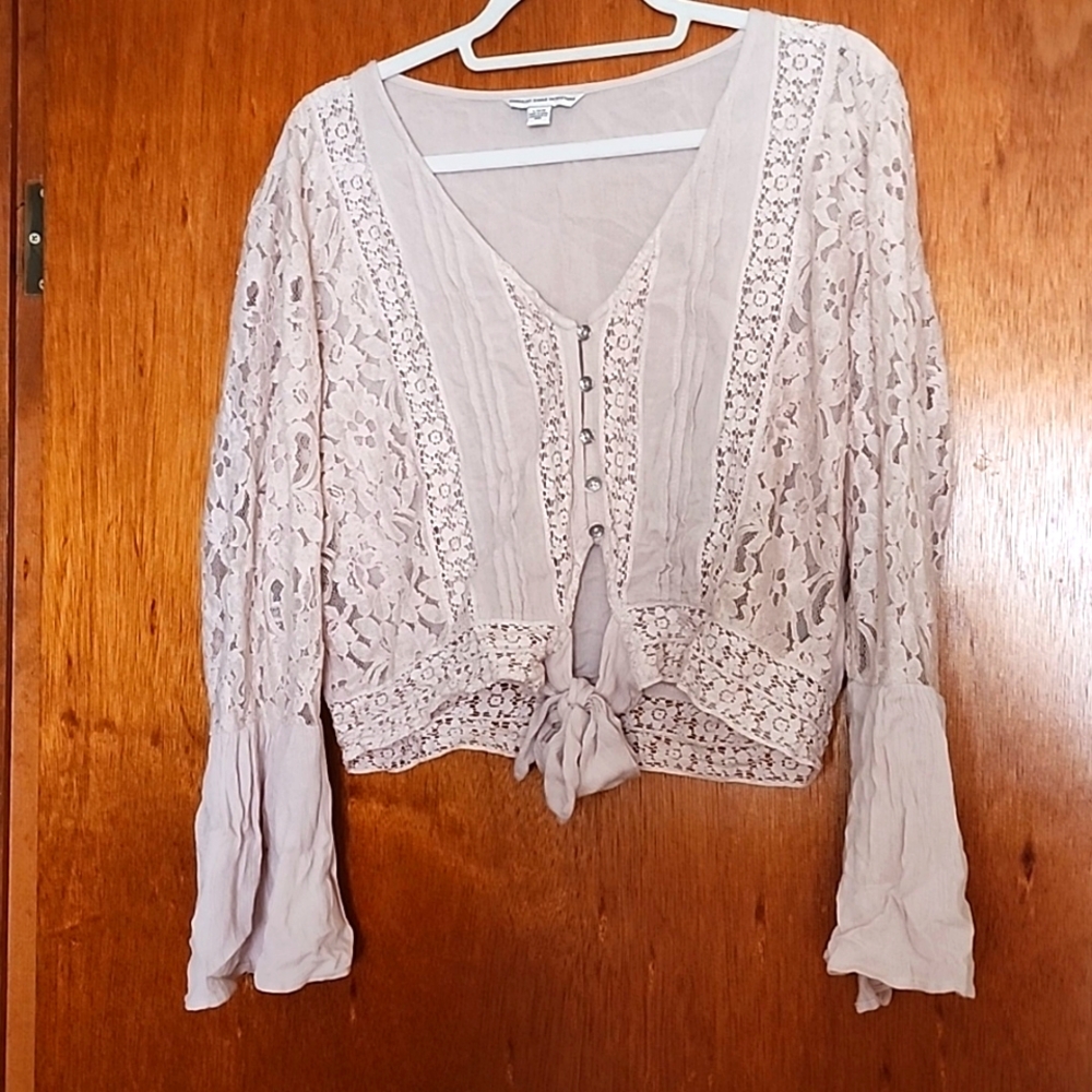 American Eagle outfitters Boho crop top